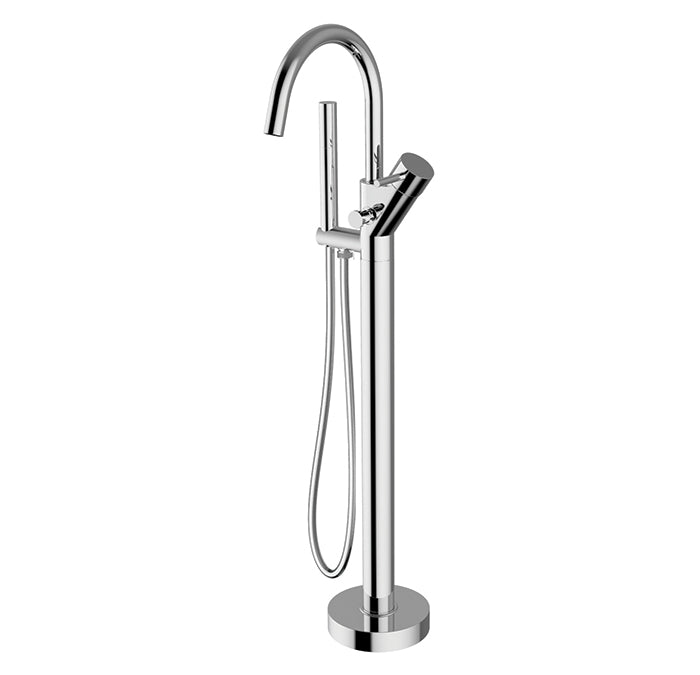 CABANO 20311 Floor mount tub filler with hand spray