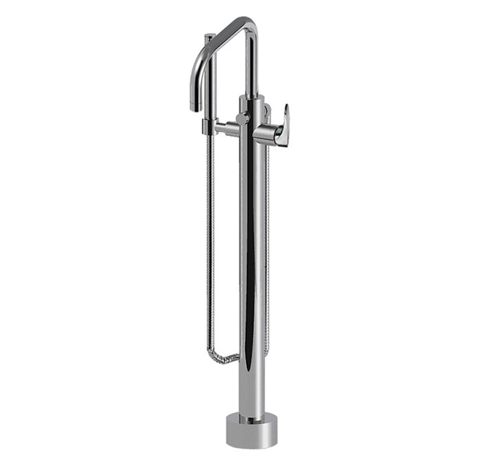 CABANO 33313 Floor mount tub filler with hand spray