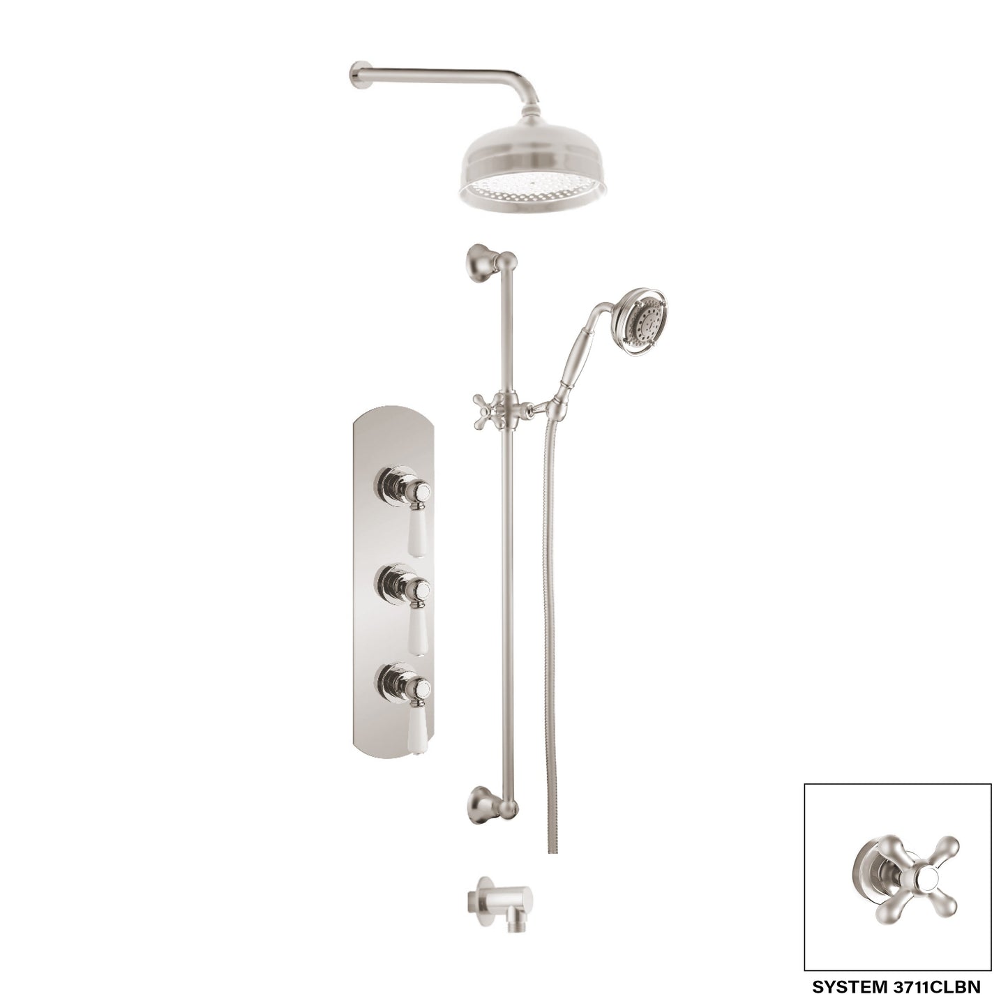 DISEGNO 3711CL Colonial Shower System