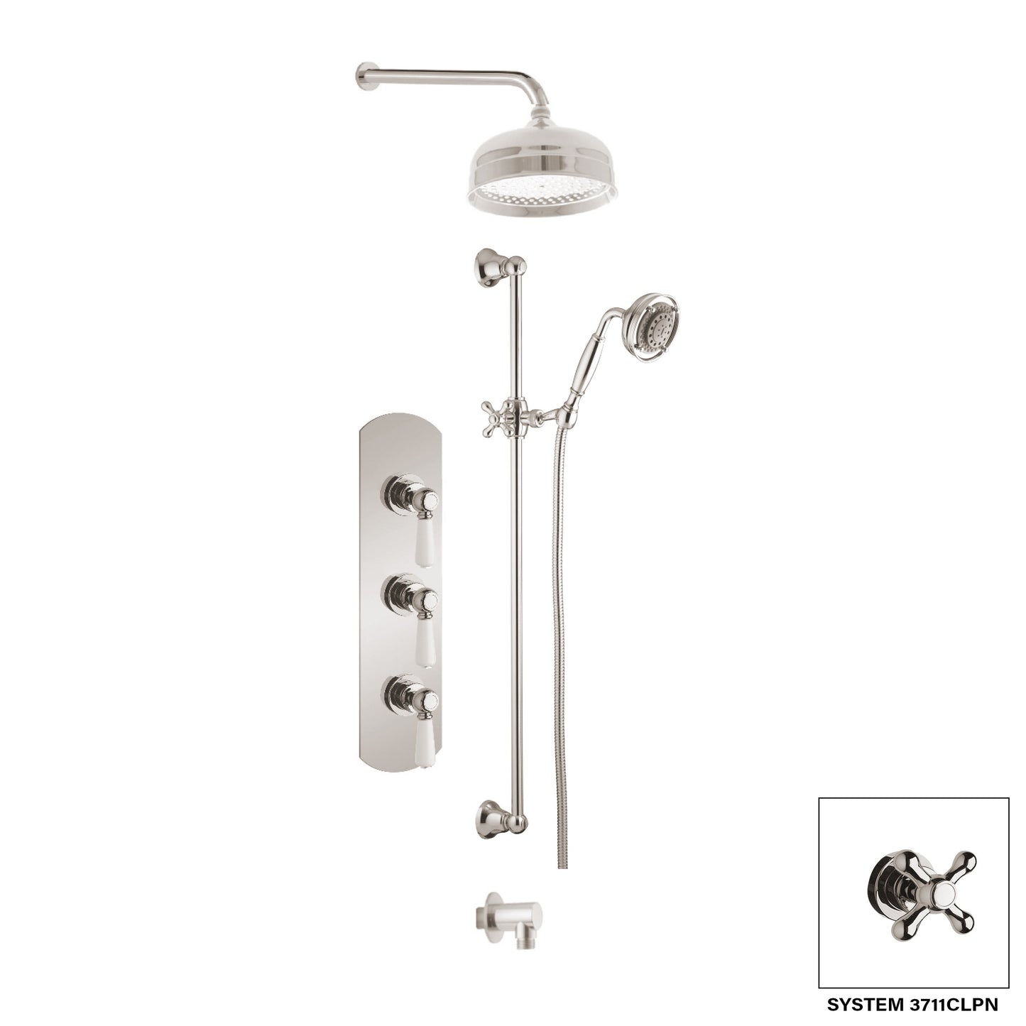 DISEGNO 3711CL Colonial Shower System