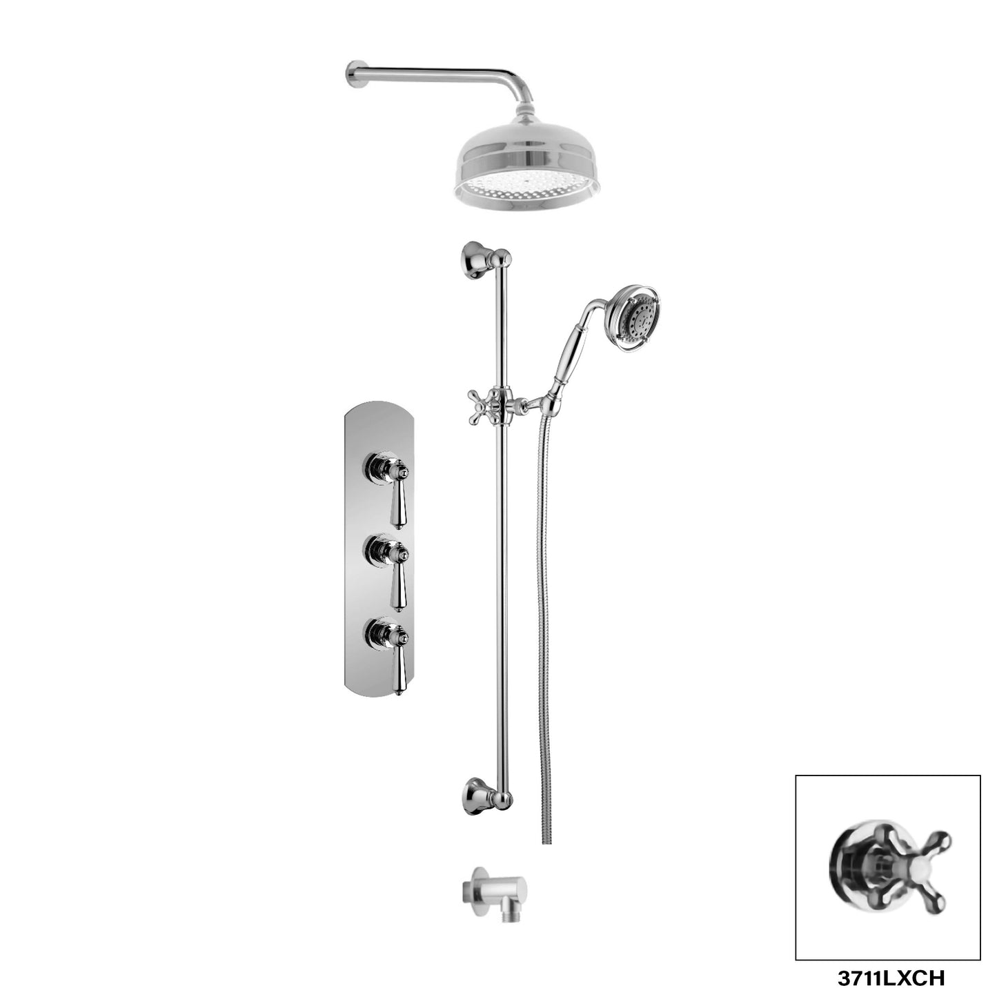 DISEGNO 3711LL London Shower System