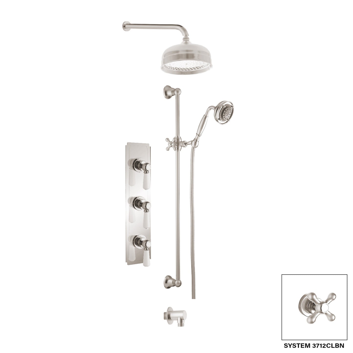 DISEGNO 3712CL Colonial Shower System