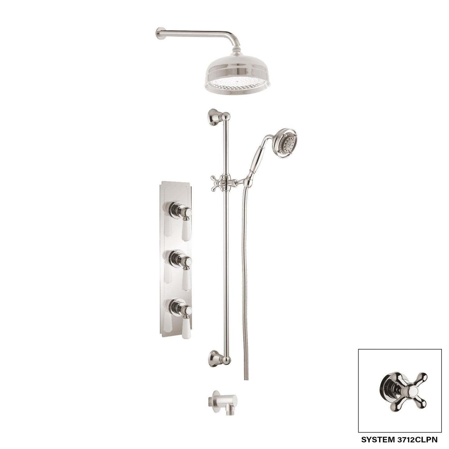 DISEGNO 3712CL Colonial Shower System