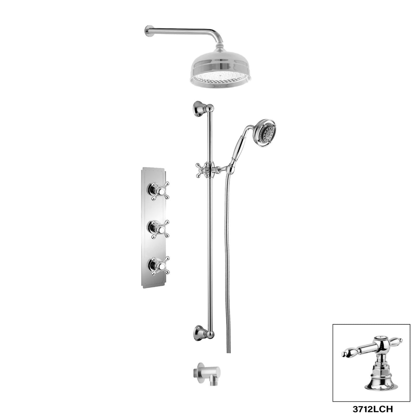 DISEGNO 3712JL Julia Shower System