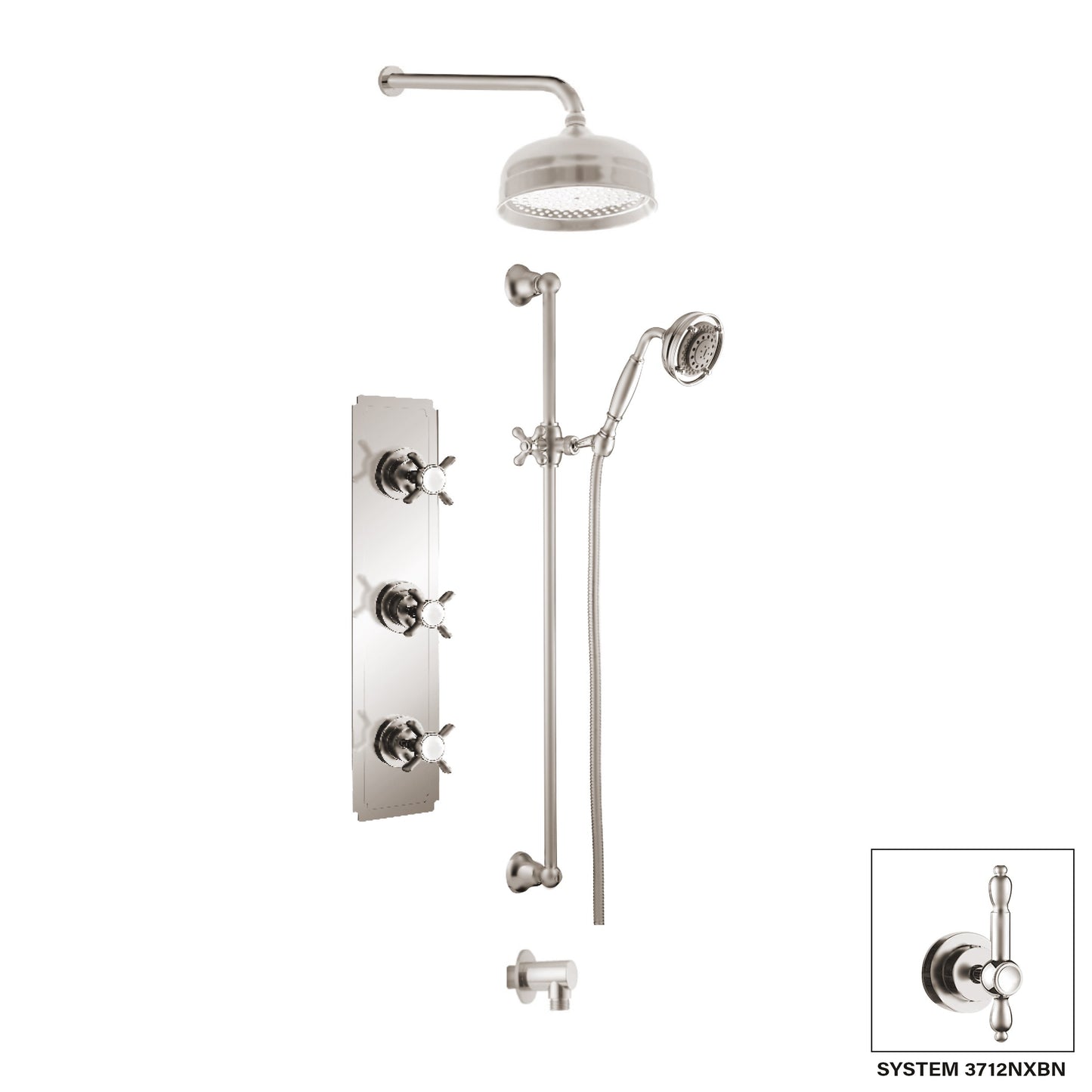 DISEGNO 3712NL Nostalgia Shower System