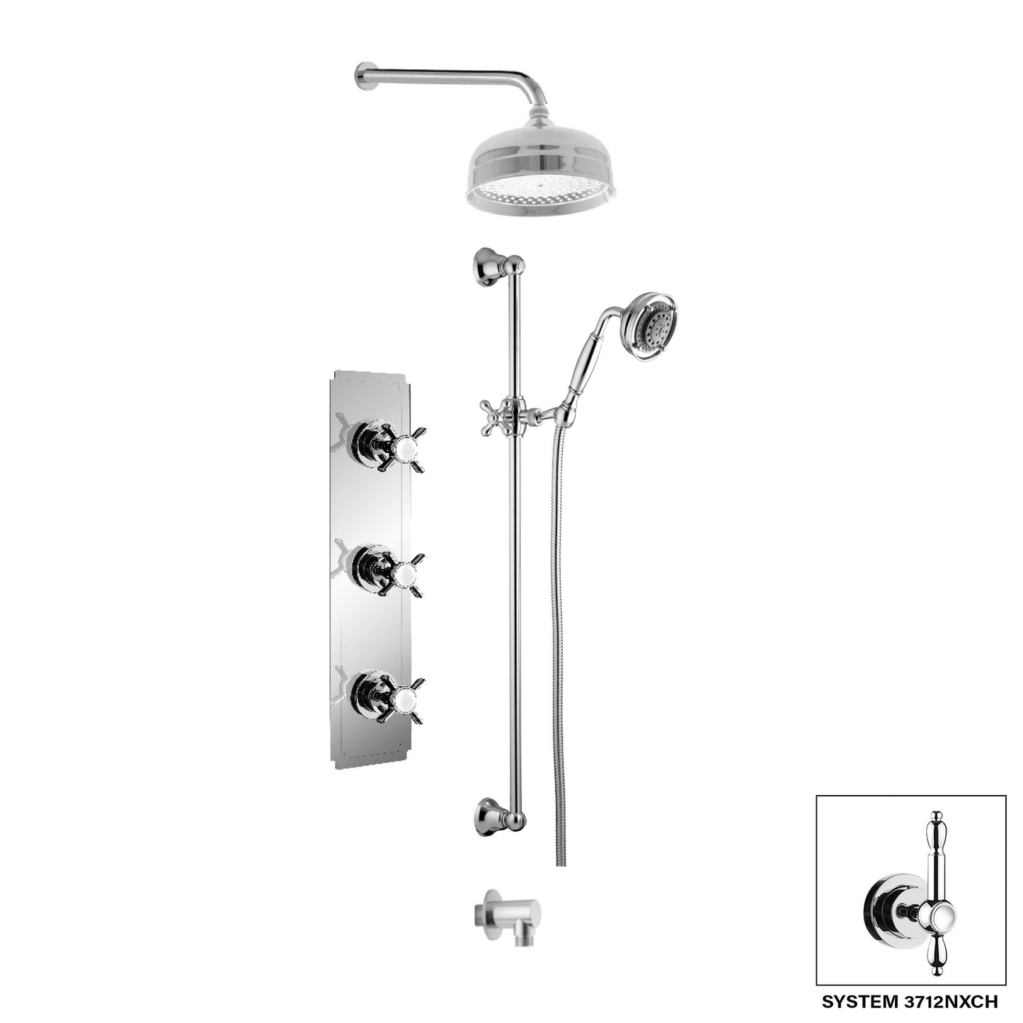 DISEGNO 3712NL Nostalgia Shower System