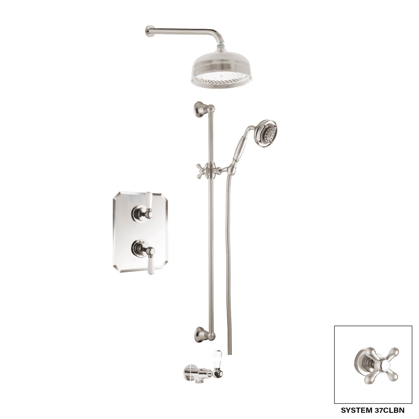 DISEGNO 37CL Colonial Shower System