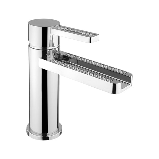 DISEGNO 500017VI Crystal Aqua Single Hole Lav