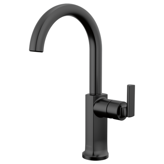 BRIZO 61006LF Bar Faucet with Arc Spout - Lever Handle