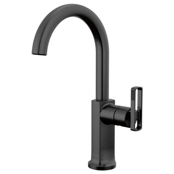 BRIZO 61006LF Bar Faucet with Arc Spout - Knob Handle