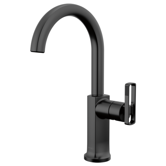 BRIZO 61006LF Bar Faucet with Arc Spout - Knob Handle