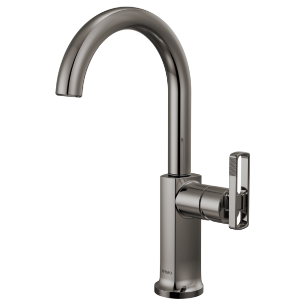 BRIZO 61006LF Bar Faucet with Arc Spout - Knob Handle