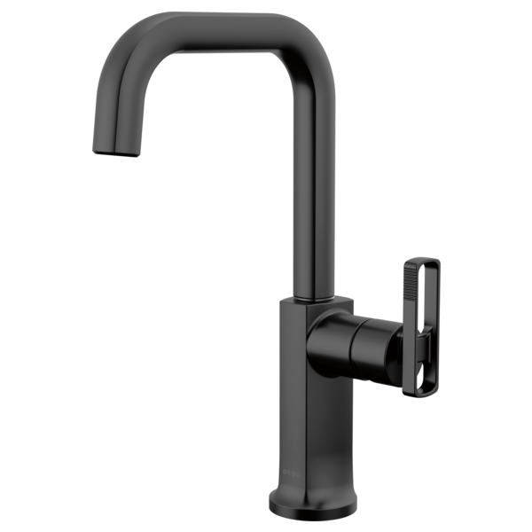 BRIZO 61007LF Bar Faucet with Square Spout - Knob Handle