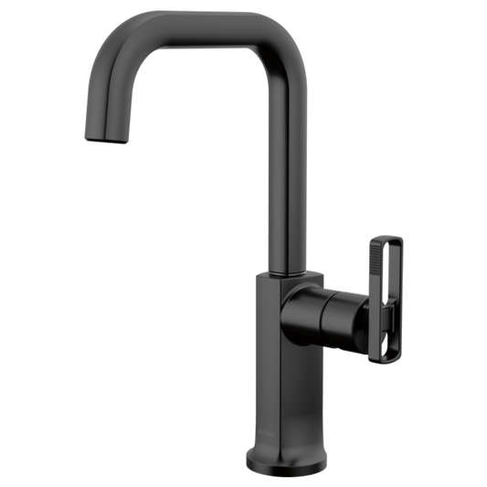 BRIZO 61007LF Bar Faucet with Square Spout - Knob Handle