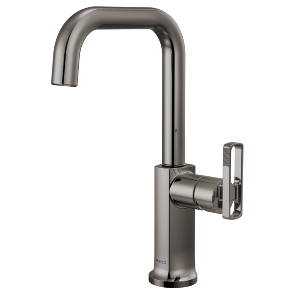 BRIZO 61007LF Bar Faucet with Square Spout - Knob Handle