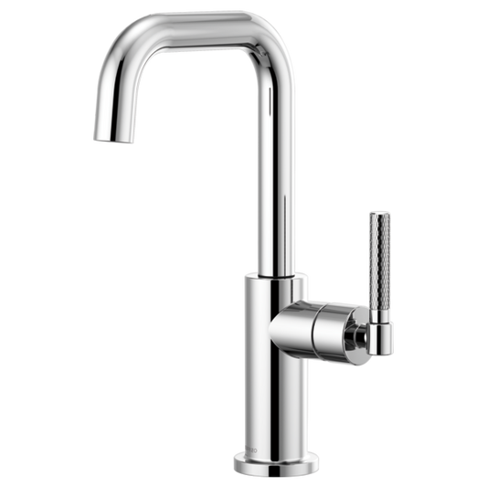 BRIZO LITZE 61053LF Bar Faucet with Square Spout and Knurled Handle Kit