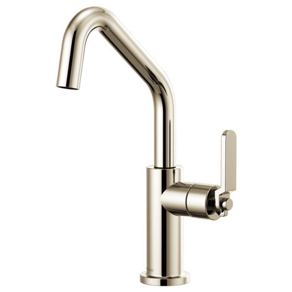 BRIZO LITZE 61064LF Bar Faucet with Angled Spout and Industrial Handle Kit