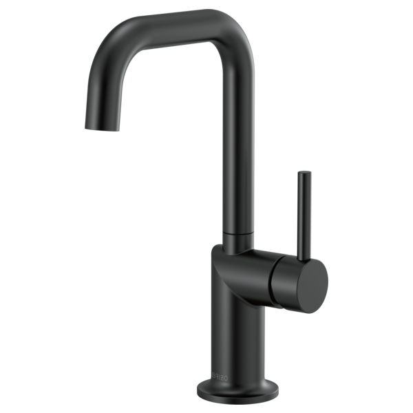 BRIZO 61065LF Bar Faucet with Square Spout - Metal Lever Handle