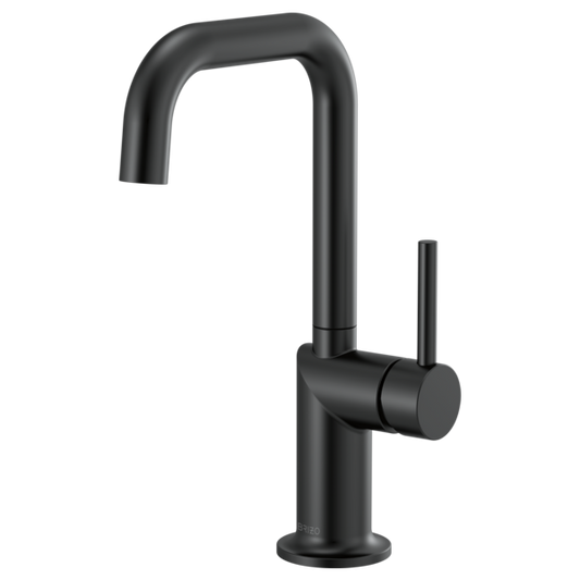 BRIZO 61065LF Bar Faucet with Square Spout - Metal Lever Handle