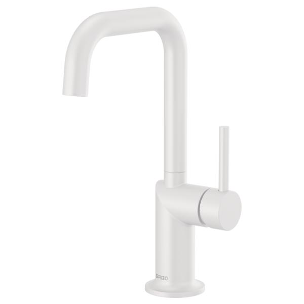 BRIZO 61065LF Bar Faucet with Square Spout - Metal Lever Handle