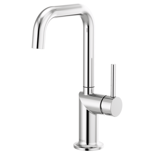 BRIZO 61065LF Bar Faucet with Square Spout - Metal Lever Handle