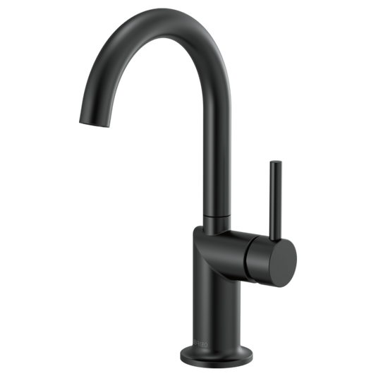 BRIZO 61075LF Bar Faucet with Arc Spout - Metal Lever Handle