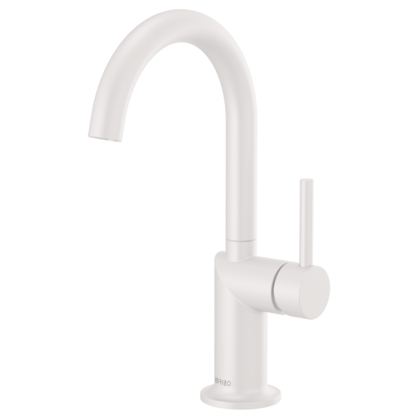 BRIZO 61075LF Bar Faucet with Arc Spout - Metal Lever Handle