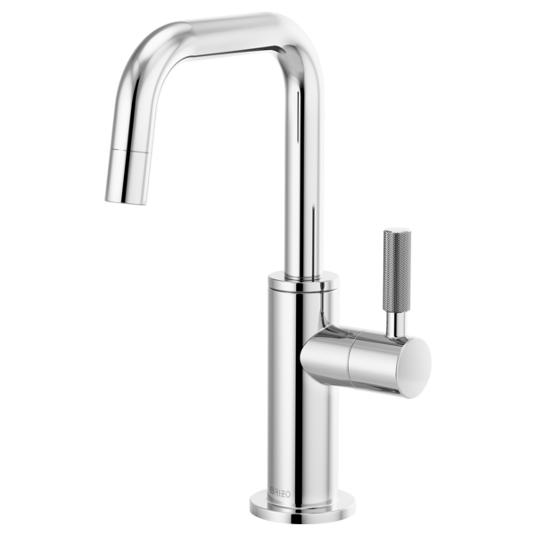 BRIZO LITZE 61353LF Beverage Faucet with Square Spout and Knurled Handle