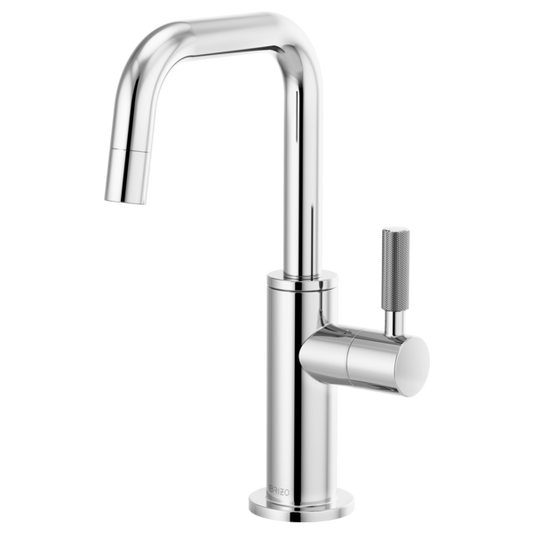 BRIZO LITZE 61353LF Beverage Faucet with Square Spout and Knurled Handle