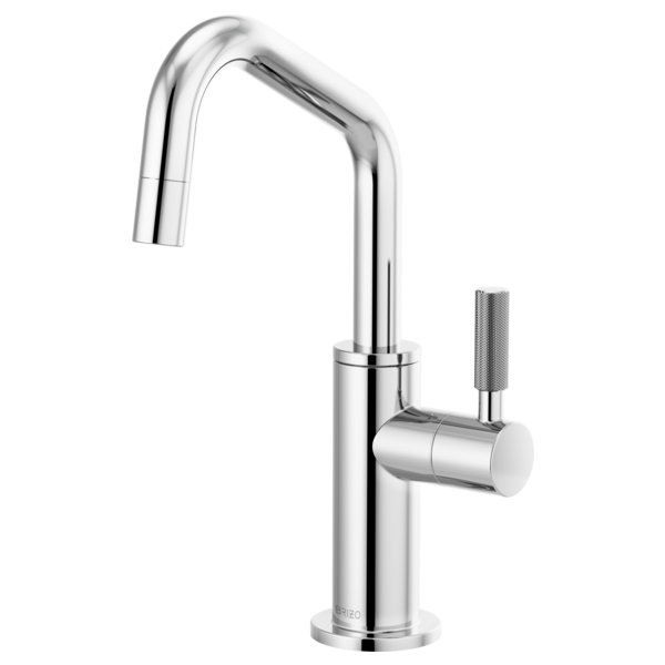 BRIZO LITZE 61363LF Beverage Faucet with Angled Spout and Knurled Handle