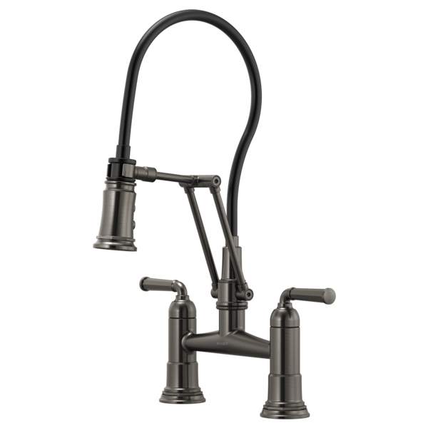 BRIZO ROOK 62274LF Articulating Bridge Faucet