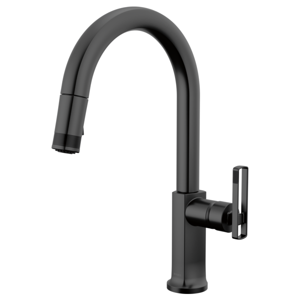 BRIZO 63006LF Pull-Down Faucet with Arc Spout - Knob Handle