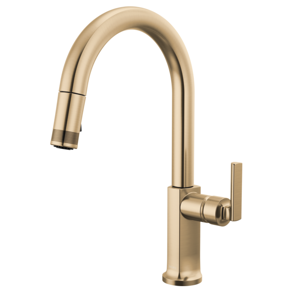 BRIZO 63006LF Pull-Down Faucet with Arc Spout - Lever Handle