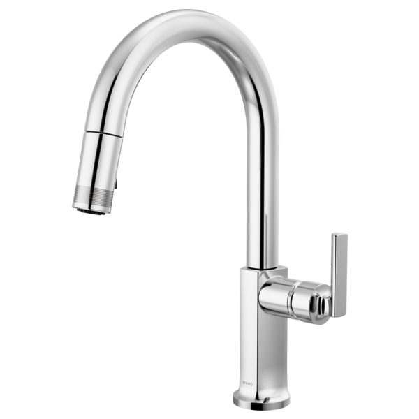 BRIZO 63006LF Pull-Down Faucet with Arc Spout - Lever Handle