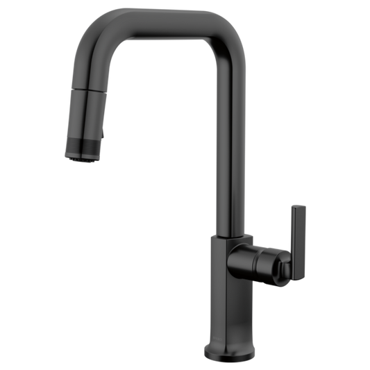 BRIZO 63007LF Pull-Down Faucet with Square Spout - Lever Handle