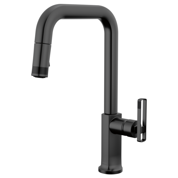 BRIZO 63007LF Pull-Down Faucet with Square Spout - Knob Handle