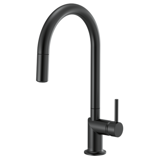 BRIZO 63075LF Pull-Down Faucet with Arc Spout - Metal Lever Handle