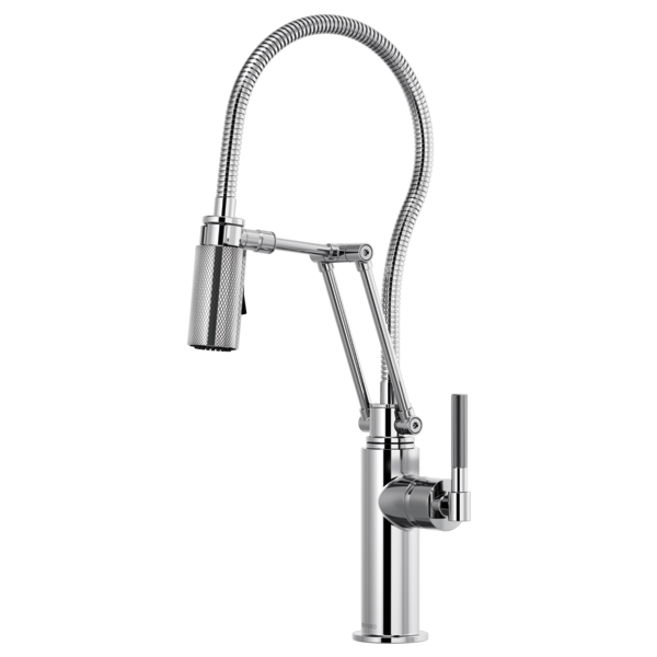 BRIZO LITZE 63143LF Articulating Faucet With Finished Hose