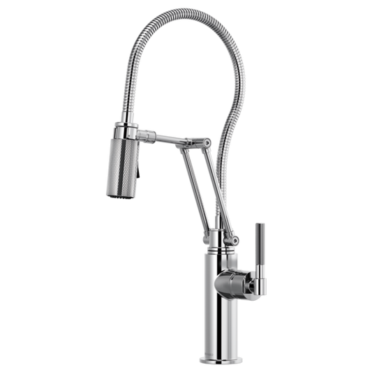 BRIZO LITZE 63143LF Articulating Faucet With Finished Hose