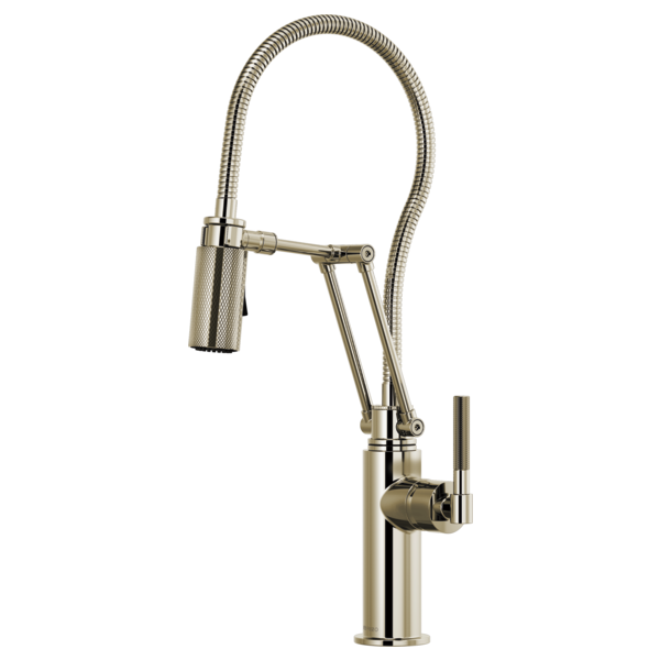 BRIZO LITZE 63143LF Articulating Faucet With Finished Hose