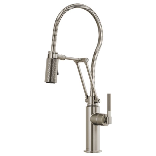 BRIZO LITZE 63143LF Articulating Faucet With Finished Hose