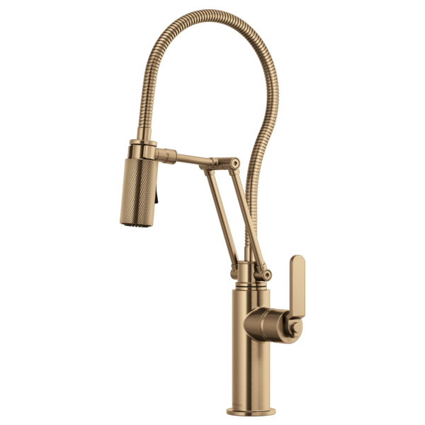 BRIZO LITZE 63144LF Articulating Faucet With Finished Hose