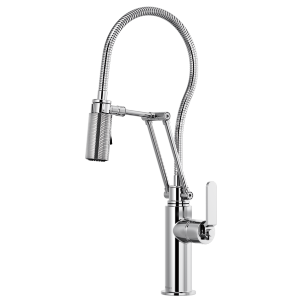 BRIZO LITZE 63144LF Articulating Faucet With Finished Hose