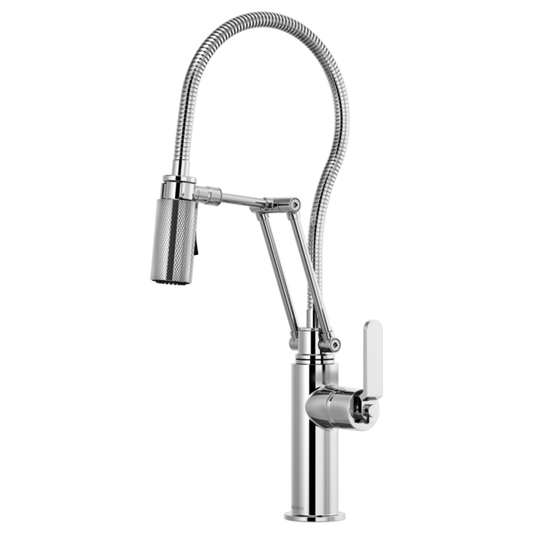 BRIZO LITZE 63144LF Articulating Faucet With Finished Hose