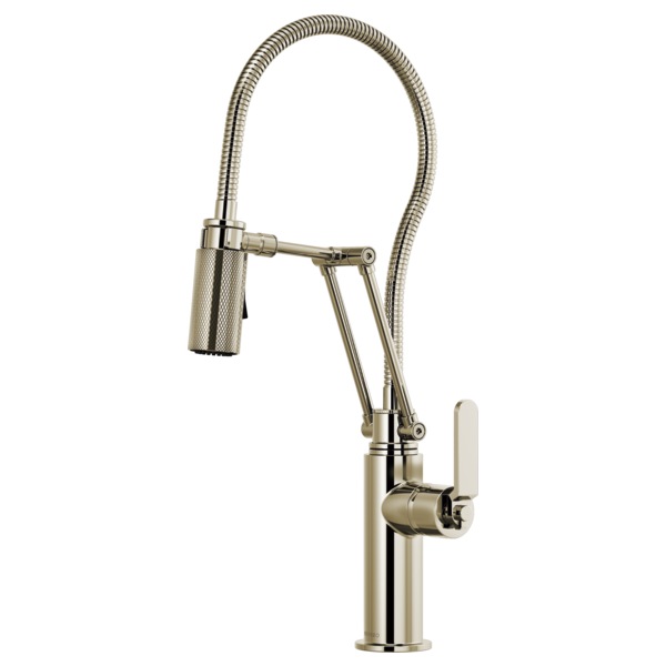 BRIZO LITZE 63144LF Articulating Faucet With Finished Hose