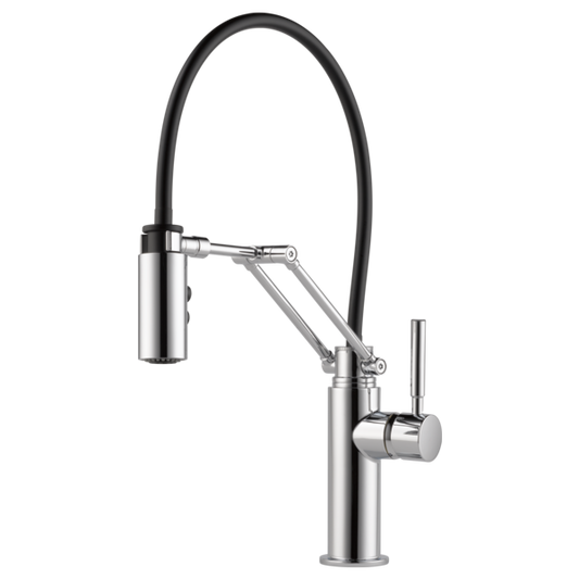 BRIZO SOLNA 63221LF Single Handle Articulating Kitchen Faucet