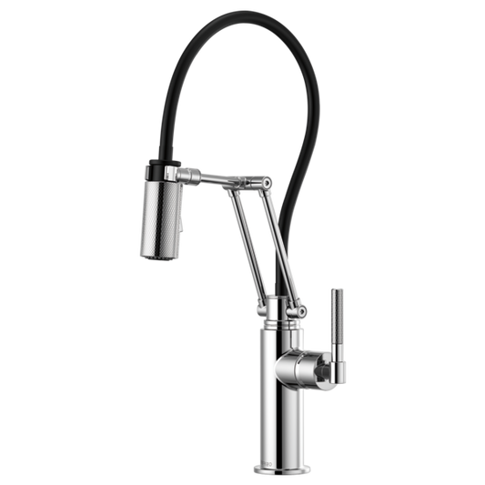 BRIZO LITZE 63243LF Articulating Faucet with Knurled Handle