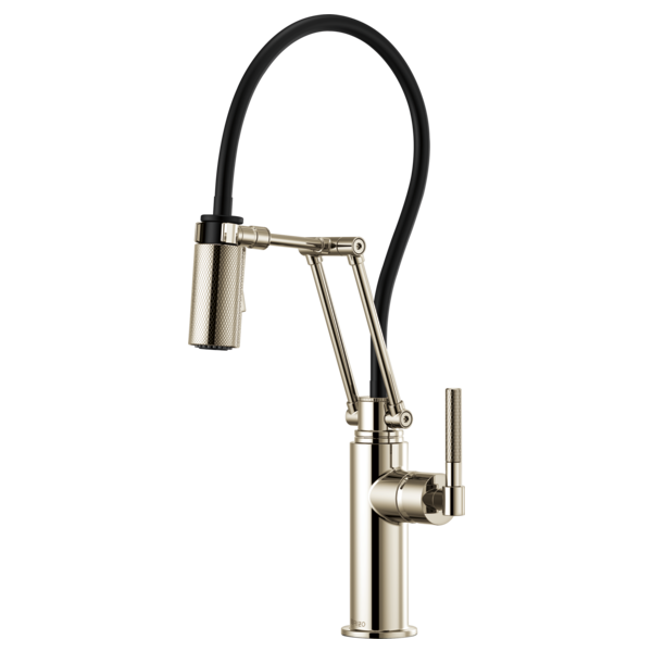 BRIZO LITZE 63243LF Articulating Faucet with Knurled Handle