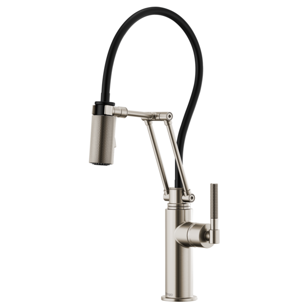 BRIZO LITZE 63243LF Articulating Faucet with Knurled Handle