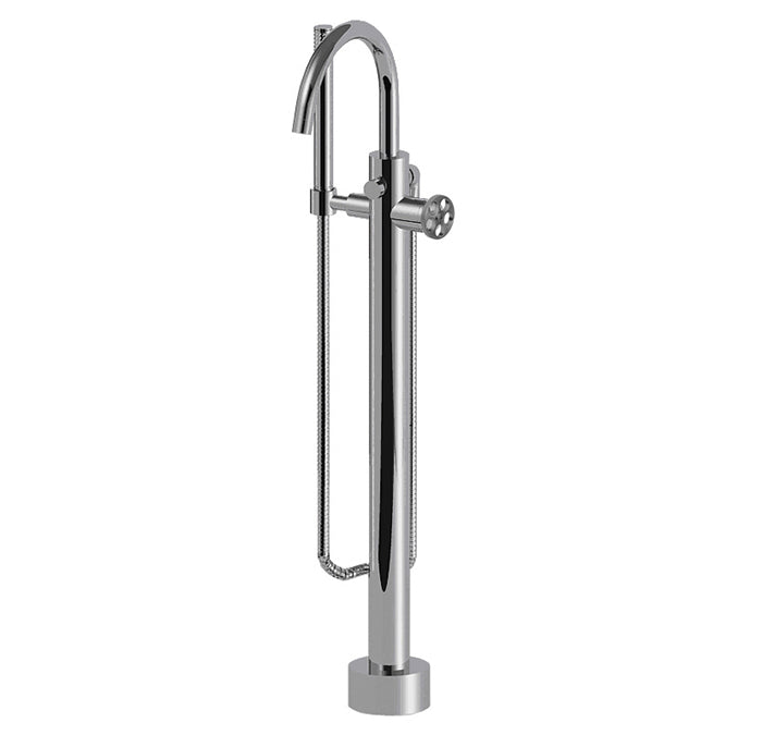 CABANO 63311 Floor mount tub filler with hand spray